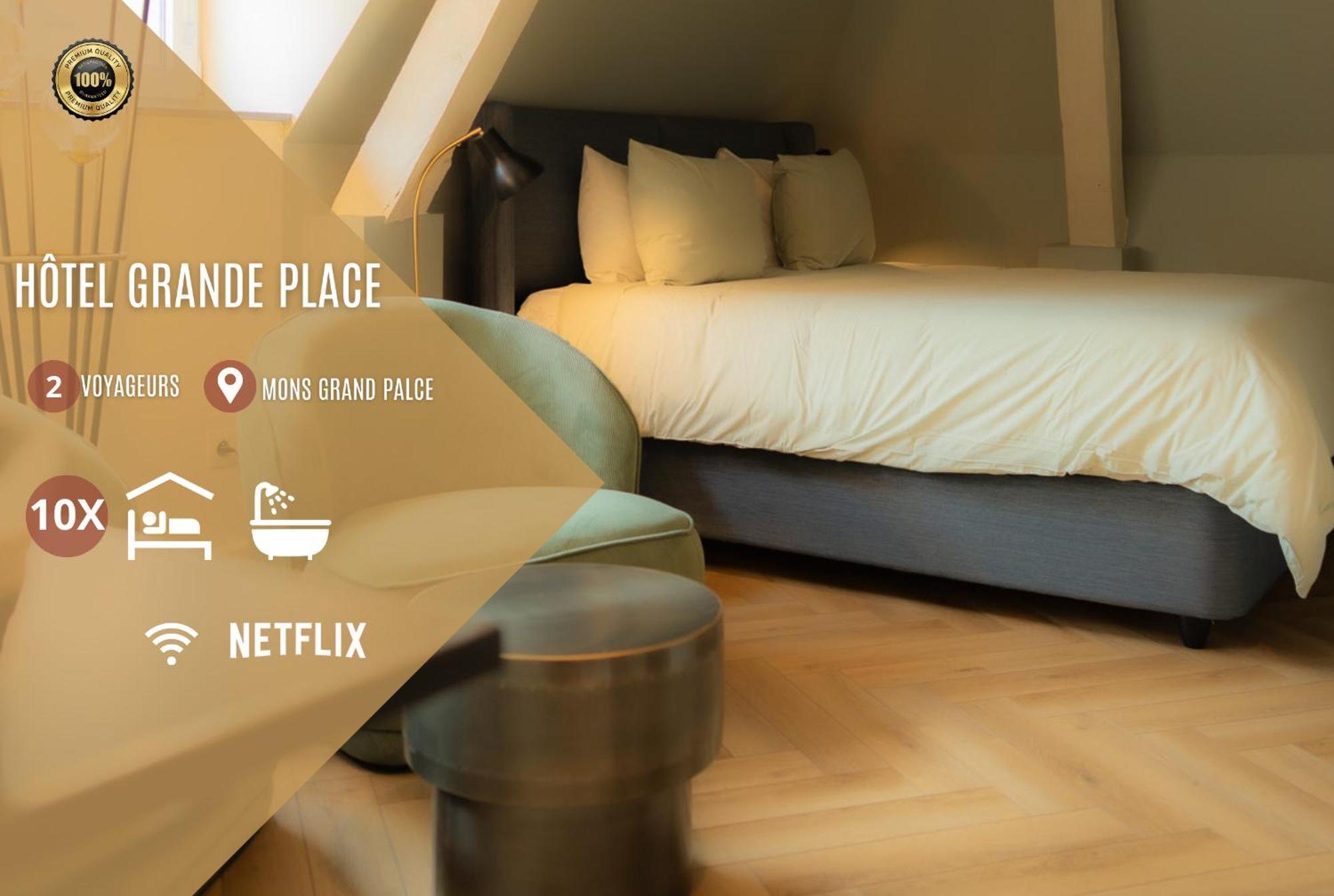 Hotel Grand Place مونس المظهر الخارجي الصورة
